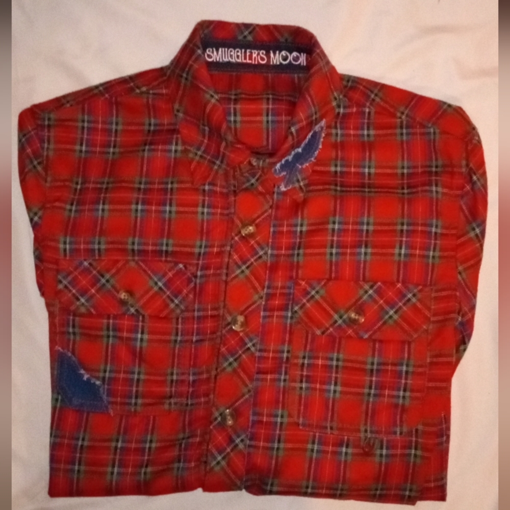 SMUGGLERS MOON COTTON & DENIM SHIRT